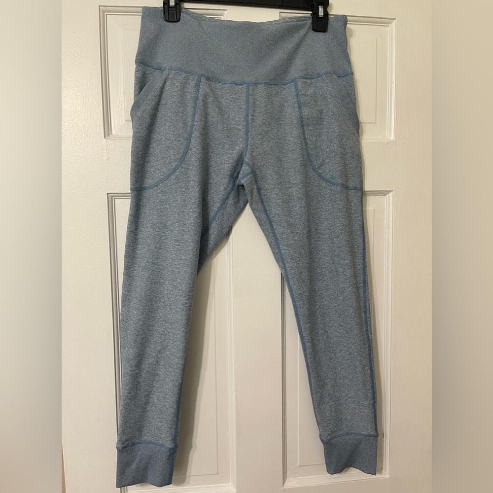 Zella blue wash joggers